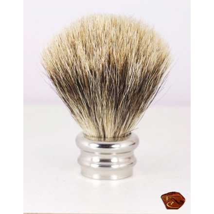 Touffe de poils pour blaireau de rasage.