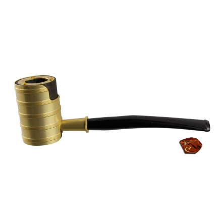 Pipe TSUGE thunderstorm gold 6012