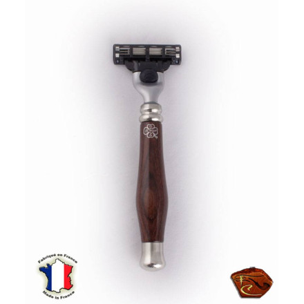 Rasoir Gillette en Bois de Violette