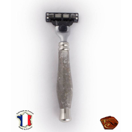 Gillette razor in marble from Arudy