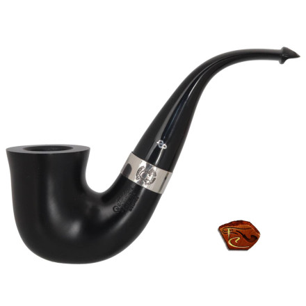 Pipe Peterson Sherlock Holmes Ebony Original P-Lip