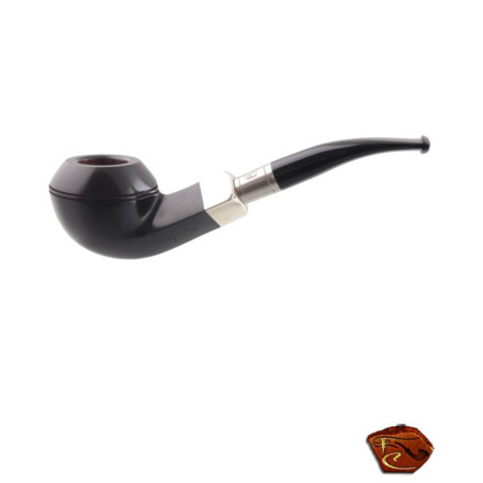 Savinelli Spigot Black Pipe 623: bulldog shape, 6mm