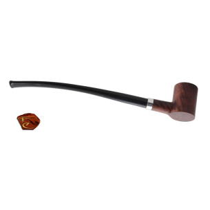 Chacom Idéal Unie (2 stems) pipe : churchwarden tobacco pipe at Fumerchic 2