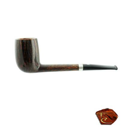 Fiamma Di Re handmade tobacco pipe: canadian shape.