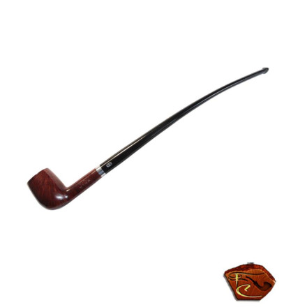 Pipe churchwarden Chacom vieille bruyère acajou 275