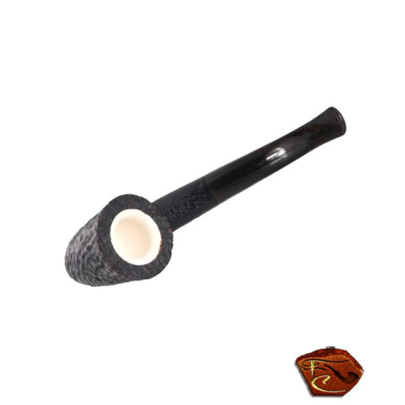 Courrieu Pipe from Cogolin (France): meerschaum bowl.