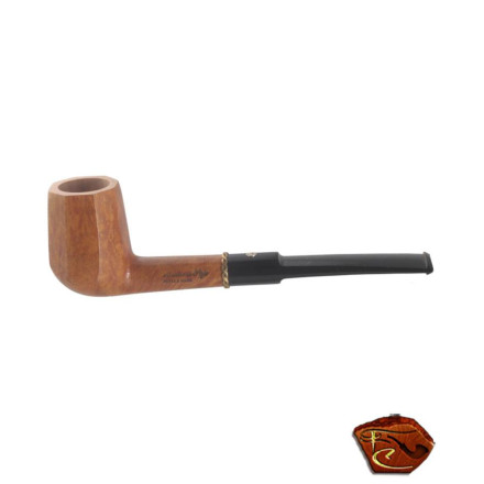 Mastro de paja Smooth Pipe :hand made pipe natural finish