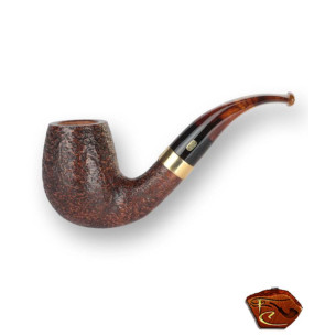 Pipe Sablée Chacom Churchill  851: courbée 9mm sur Fumerchic