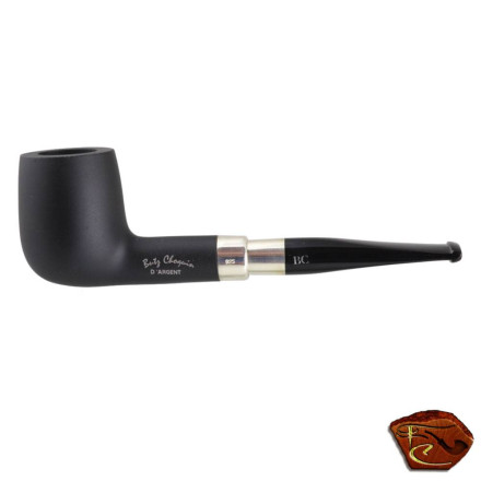 Pipe Butz Choquin d'Argent noire 1601