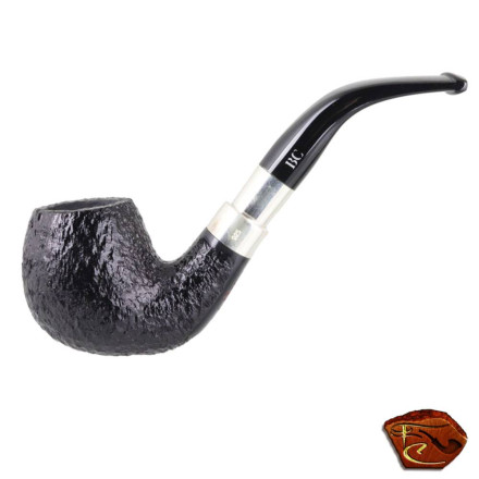 Butz Choquin Silver  sandblasted Pipe 1308