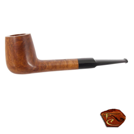 Courrieu briar Pipe from Cogolin Straight shape, smooth waxed finish, 