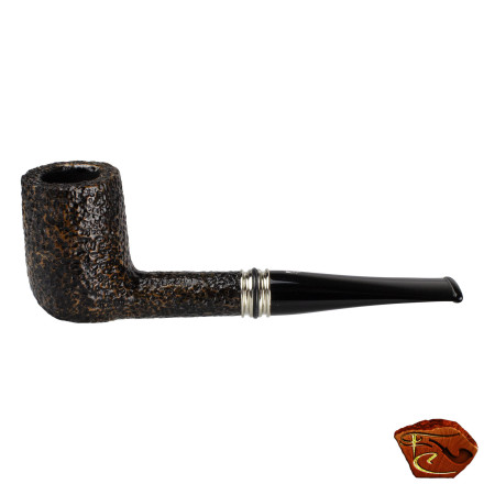 Pipe Savinelli Desigual 140: pipe rustiquée.