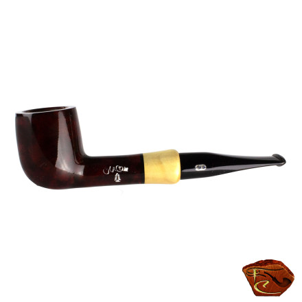 Pipe Chacom Noël 213: pipe en bruyère.