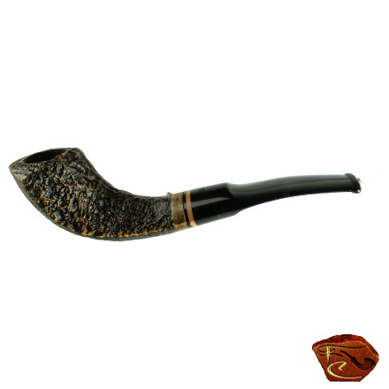 Butz Choquin Cobra Sanded briar pipe.