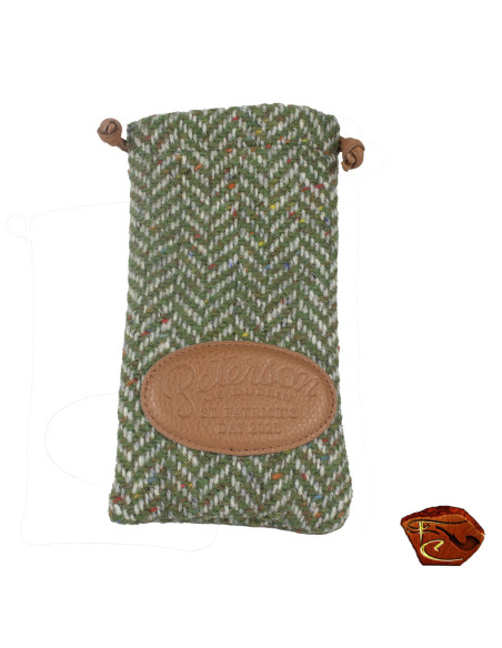 tweed pouch for Peterson pipe St Patrick Day