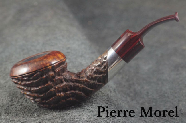 Pipe sablée Pierre Morel.